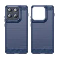 Калъф за Motorola Edge 70 – Techsuit Carbon Silicone – Син
