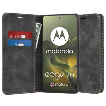 Калъф – Motorola Edge 70 – Techsuit Confy Cover – Черен