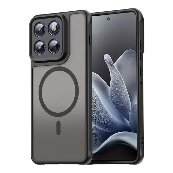Калъф за Motorola Edge 70 - Techsuit HaloFrost II MagSafe - Черен