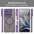 Калъф за Motorola Edge 70 - Techsuit HaloFrost II MagSafe - Лилав