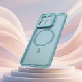 Калъф за Motorola Edge 70 - Techsuit HaloFrost II MagSafe - Ментово зелен