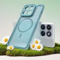 Калъф за Motorola Edge 70 - Techsuit HaloFrost II MagSafe - Ментово зелен
