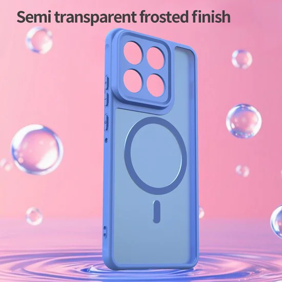 Калъф за Motorola Edge 70 - Techsuit HaloFrost II MagSafe - Небесносин