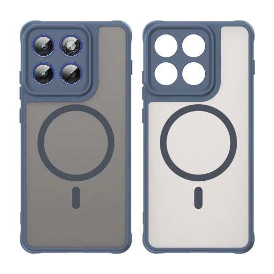 Калъф за Motorola Edge 70 - Techsuit HaloFrost II MagSafe - Тъмносин