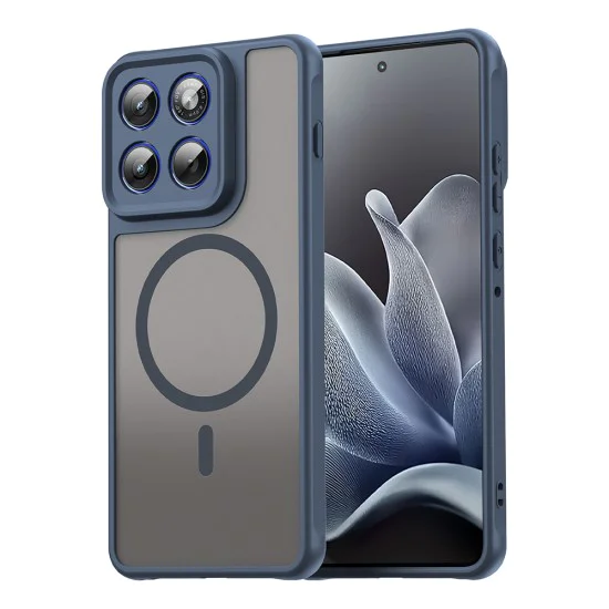 Калъф за Motorola Edge 70 - Techsuit HaloFrost II MagSafe - Тъмносин