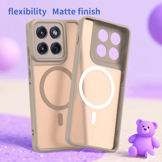 Калъф за Motorola Edge 70 - Techsuit HaloFrost II MagSafe - Златист