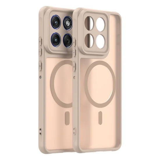 Калъф за Motorola Edge 70 - Techsuit HaloFrost II MagSafe - Златист