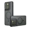 Калъф за Motorola Edge 70 - Techsuit PureFrost MagSafe - Матово черен