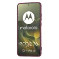 Калъф за Motorola Edge 70 - Techsuit SoftFlex - Сливово червен