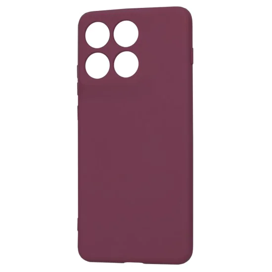 Калъф за Motorola Edge 70 - Techsuit SoftFlex - Сливово червен