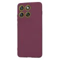 Калъф за Motorola Edge 70 - Techsuit SoftFlex - Сливово червен