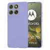 Калъф за Motorola Edge 70 - Techsuit SoftFlex - Светлолилав