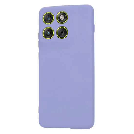 Калъф за Motorola Edge 70 - Techsuit SoftFlex - Светлолилав