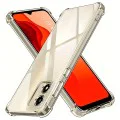 Калъф за Motorola Moto E13 - Удароустойчив Прозрачен Силиконов - Прозрачен