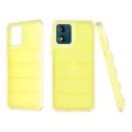 Калъф за Motorola Moto E13 - Wave Shield - Жълт