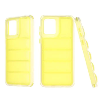 Калъф за Motorola Moto E13 - Wave Shield - Жълт