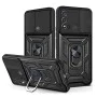 Калъф за Motorola Moto E20 / E30 / E40 - CamShield Series - черен