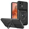 Калъф за Motorola Moto G04 / Moto G04s / Moto G24 / Moto E14 - CamShield Series - черен