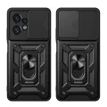 Калъф за Motorola Moto G04 / Moto G04s / Moto G24 / Moto E14 - CamShield Series - черен