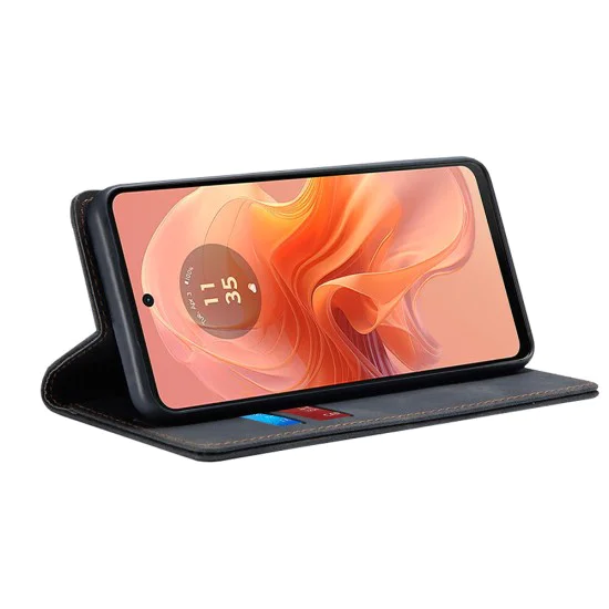Калъф за Motorola Moto G04 / Moto G04s / Moto G24 / Moto E14 - Confy Cover - Черен