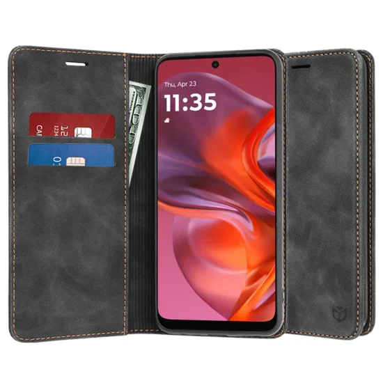 Калъф за Motorola Moto G05 / E15 - Techsuit - Confy Cover - Черен