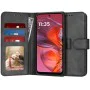 Калъф за Motorola Moto G05 / E15 - Techsuit - Diary Book - Черен