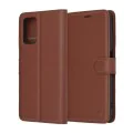 Калъф за Motorola Moto G05 / E15 - Techsuit - Leather Folio - Кафяв