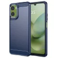 Калъф за Motorola Moto G06 / G06 Power - Techsuit Carbon Silicone - Син