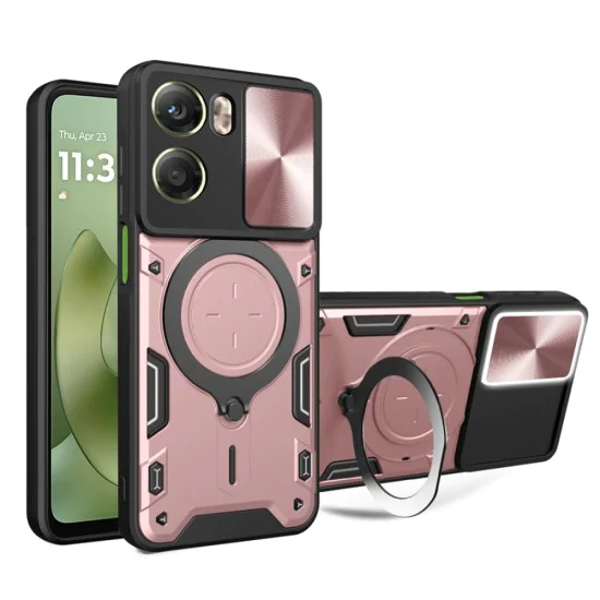 Калъф за Motorola Moto G06 - Techsuit CamGuard Pro - Розово злато