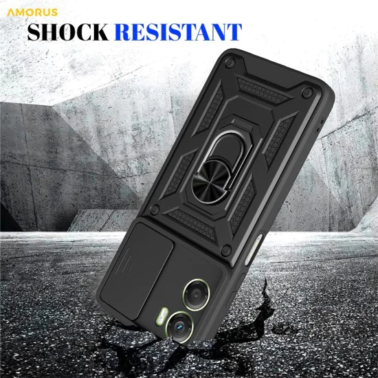 Калъф за Motorola Moto G06 - Techsuit CamShield Series - Син