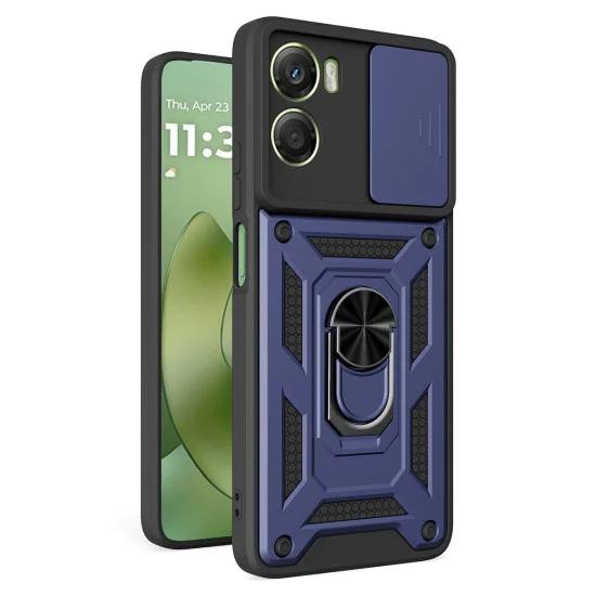 Калъф за Motorola Moto G06 - Techsuit CamShield Series - Син
