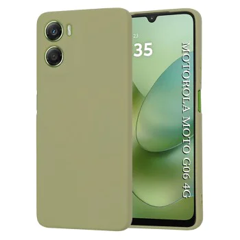 Калъф за Motorola Moto G06 - Techsuit SoftFlex - Матча