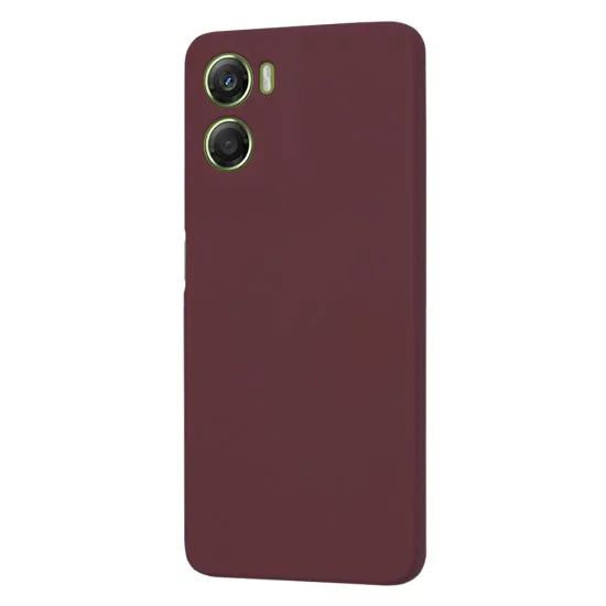 Калъф за Motorola Moto G06 - Techsuit SoftFlex - Сливово червен
