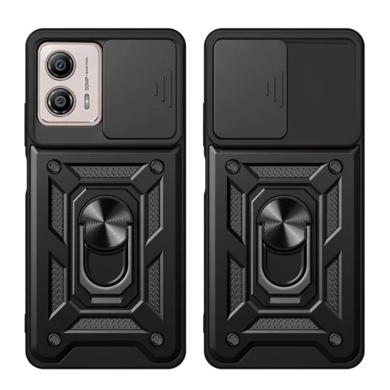 Калъф за Motorola Moto G13 / G23 / G53 - CamShield Series - черен