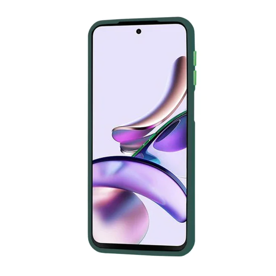 Калъф за Motorola Moto G13 / G23 - HaloFrost Series - Midnight Green