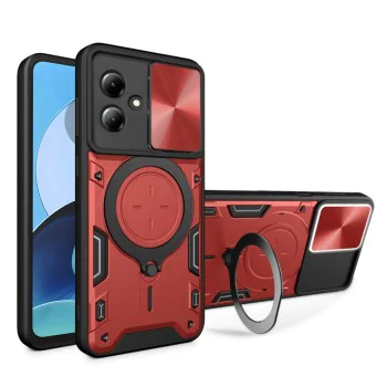 Калъф за Motorola Moto G14 - CamGuard Pro - Червен