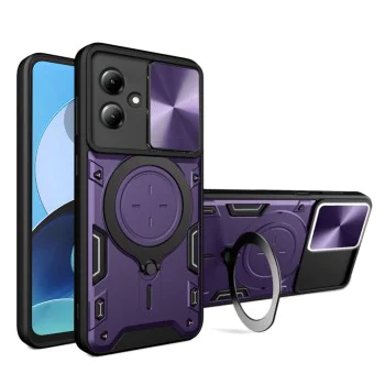 Калъф за Motorola Moto G14 - CamGuard Pro - Лилав