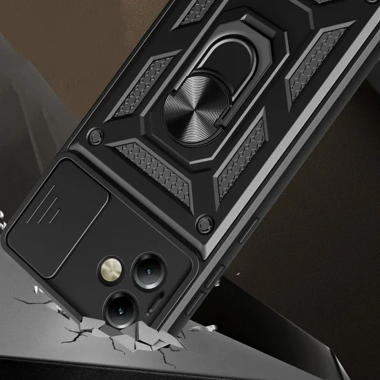 Калъф за Motorola Moto G14 - CamShield Series - Син