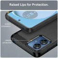 Калъф за Motorola Moto G14 - Carbon Silicone - Blue