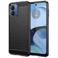 Калъф за Motorola Moto G14 - Carbon Silicone - Черен