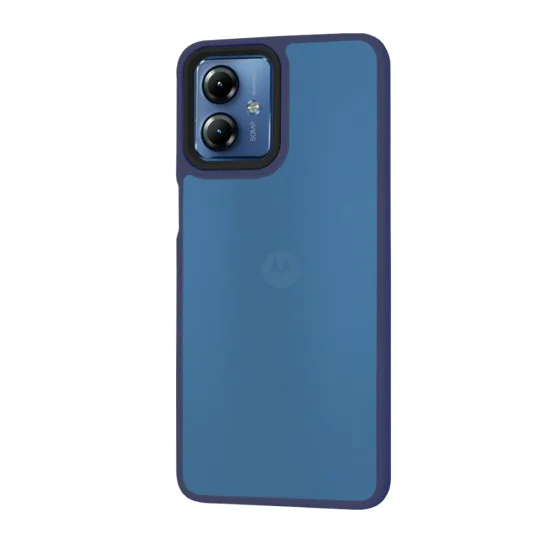 Калъф за Motorola Moto G14 - HaloFrost Series - Deep Blue