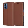 Калъф за Motorola Moto G14 - Кожено Протектор - Кафяв
