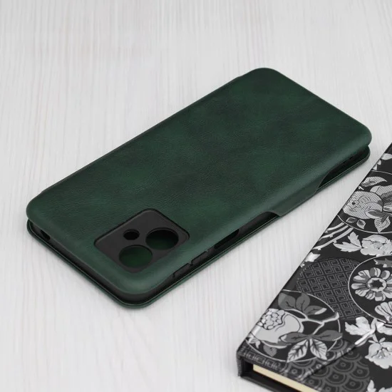 Калъф за Motorola Moto G14 - Safe Wallet Plus - Зелен