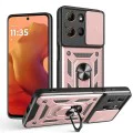 Калъф за Motorola Moto G15 / G15 Power - Techsuit - CamShield Series - Розово Злато - Златист
