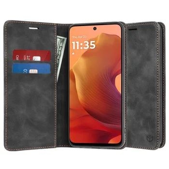 Калъф за Motorola Moto G15 / G15 Power - Techsuit - Confy Cover - Черен