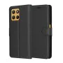 Калъф за Motorola Moto G15 / G15 Power - Techsuit - Leather Folio - Черен