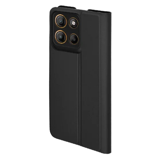 Калъф за Motorola Moto G15 / G15 Power - Techsuit - Magskin Book - Черен