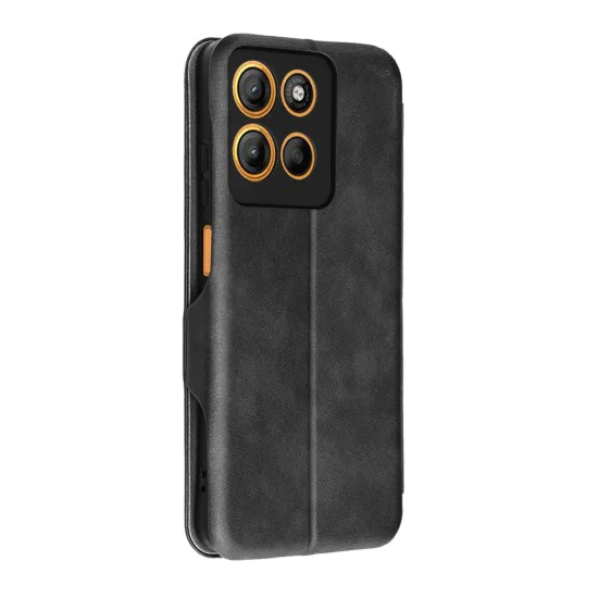 Калъф за Motorola Moto G15 / G15 Power - Techsuit - Safe Wallet Plus - Черен