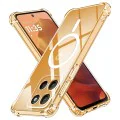 Калъф за Motorola Moto G15 / G15 Power - Techsuit - Удароустойчив Clear Siliconeов MagSafe - Прозрачен