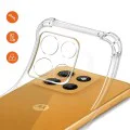 Калъф за Motorola Moto G15 / G15 Power - Techsuit - Удароустойчив Clear Siliconeов MagSafe - Прозрачен